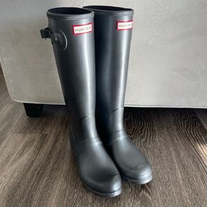 Women Hunter tall rain boots